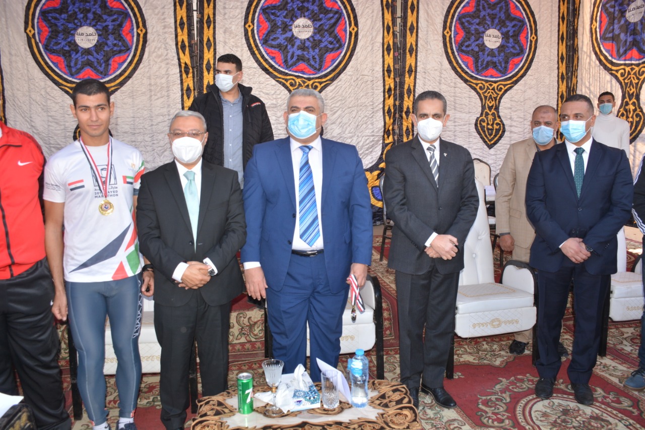 محافظ الغربية يعلن بدء الماراثون الرياضي معاً لمكافحة الفساد-صور