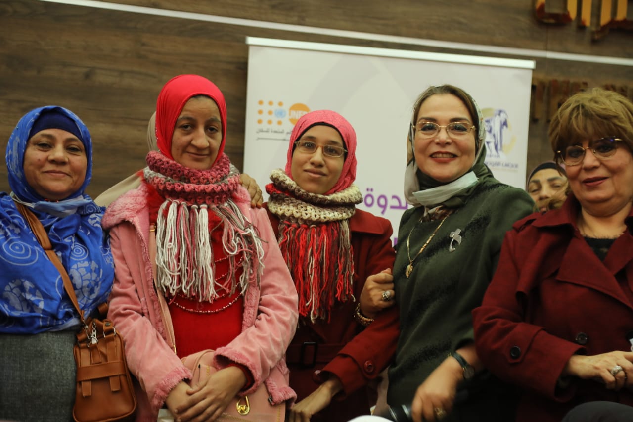 سهام جبريل تشيد بجهود الدولة فى مناهضة العنف ضد المرأة