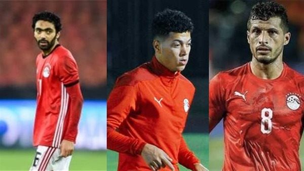 طارق حامد وامام عاشور وحسين الشحات