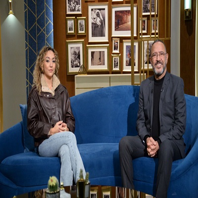 أشرف عبد الباقي وابنته زينة 