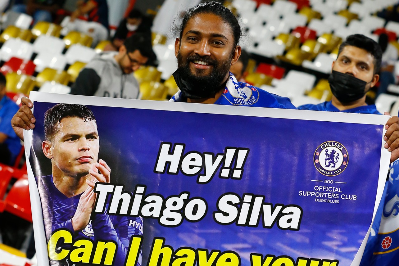 جماهير الهلال وتشيلسى تملأ ستاد محمد بن زايد بالامارات.. صور