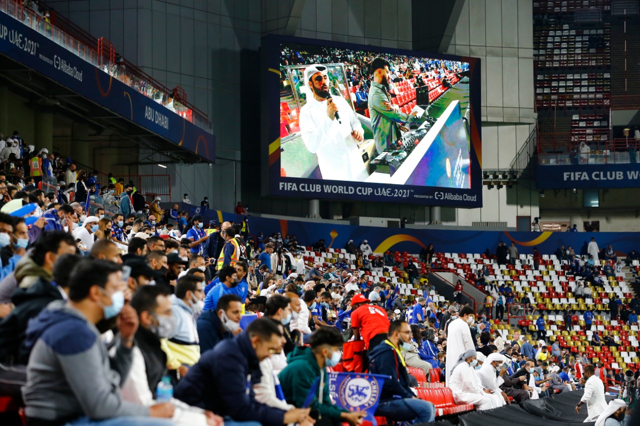 جماهير الهلال وتشيلسى تملأ ستاد محمد بن زايد بالامارات.. صور