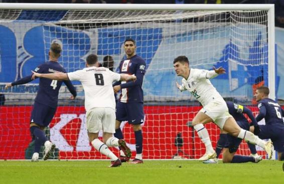  مارسيليا يُقصى باريس سان جيرمان من كأس فرنسا 
