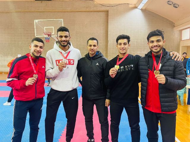 جامعة الزقازيق تحصد ٧ ميداليات فى بطولة الجامعات للكاراتيه 