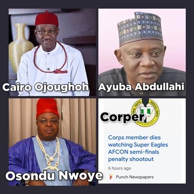 وفاة 4 نيجيريين خلال مشاهدتهم مباراة النسور الخارقة ضد جنوب أفريقيا