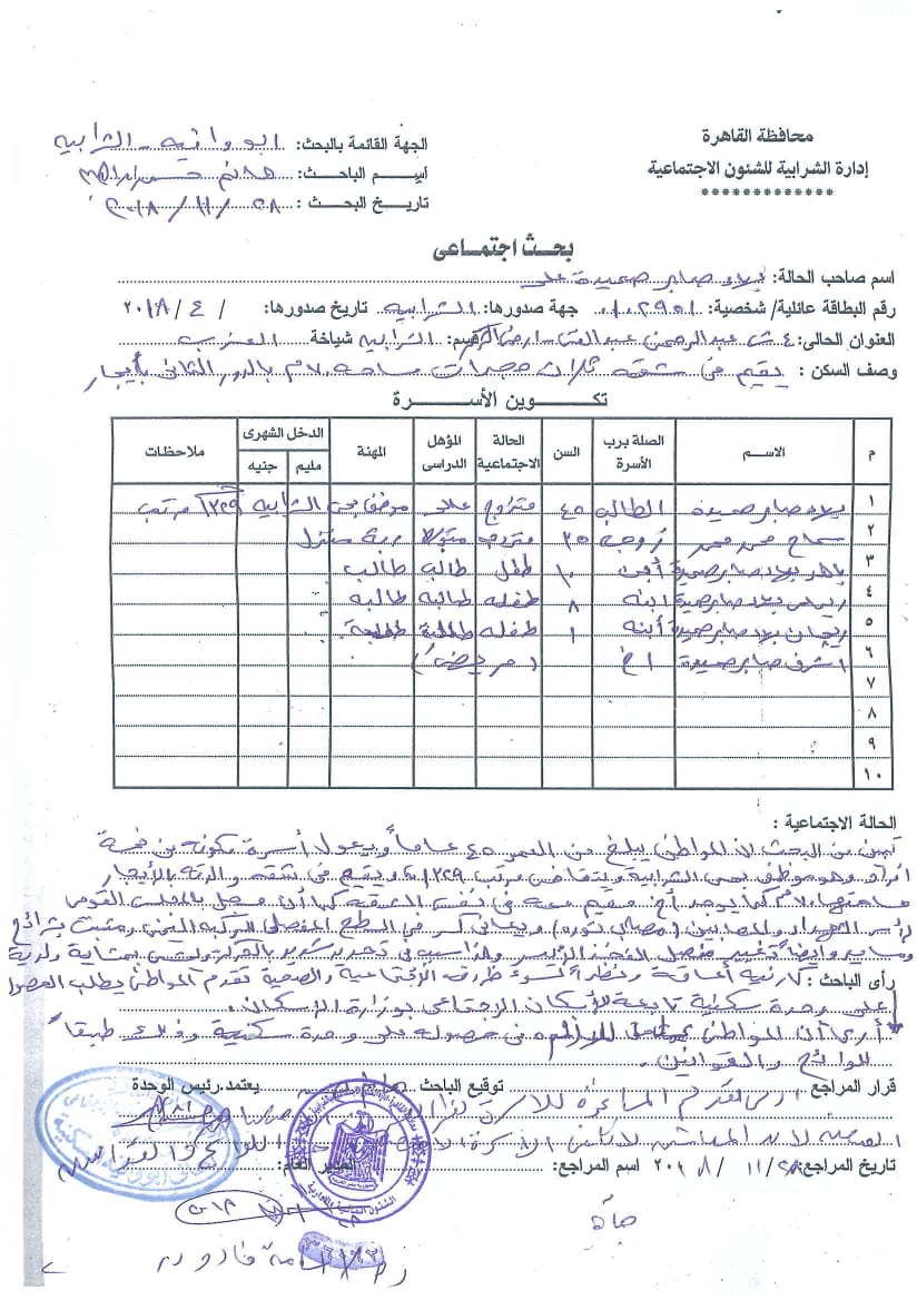 استغاثة لمحافظ القاهرة