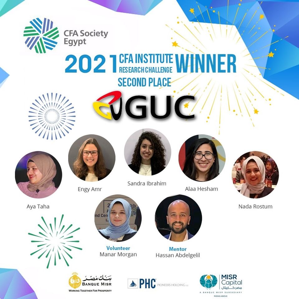 تأهل الألمانية بالقاهرة للمنافسة الإقليمية في مسابقة تحدي البحوث لعام 2021