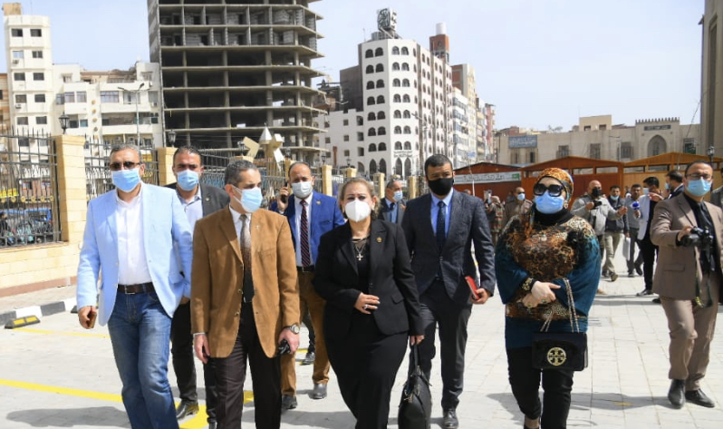 محافظ الغربية وأعضاء النواب والشيوخ يتفقدون مشروعات التنمية بطنطا-صور