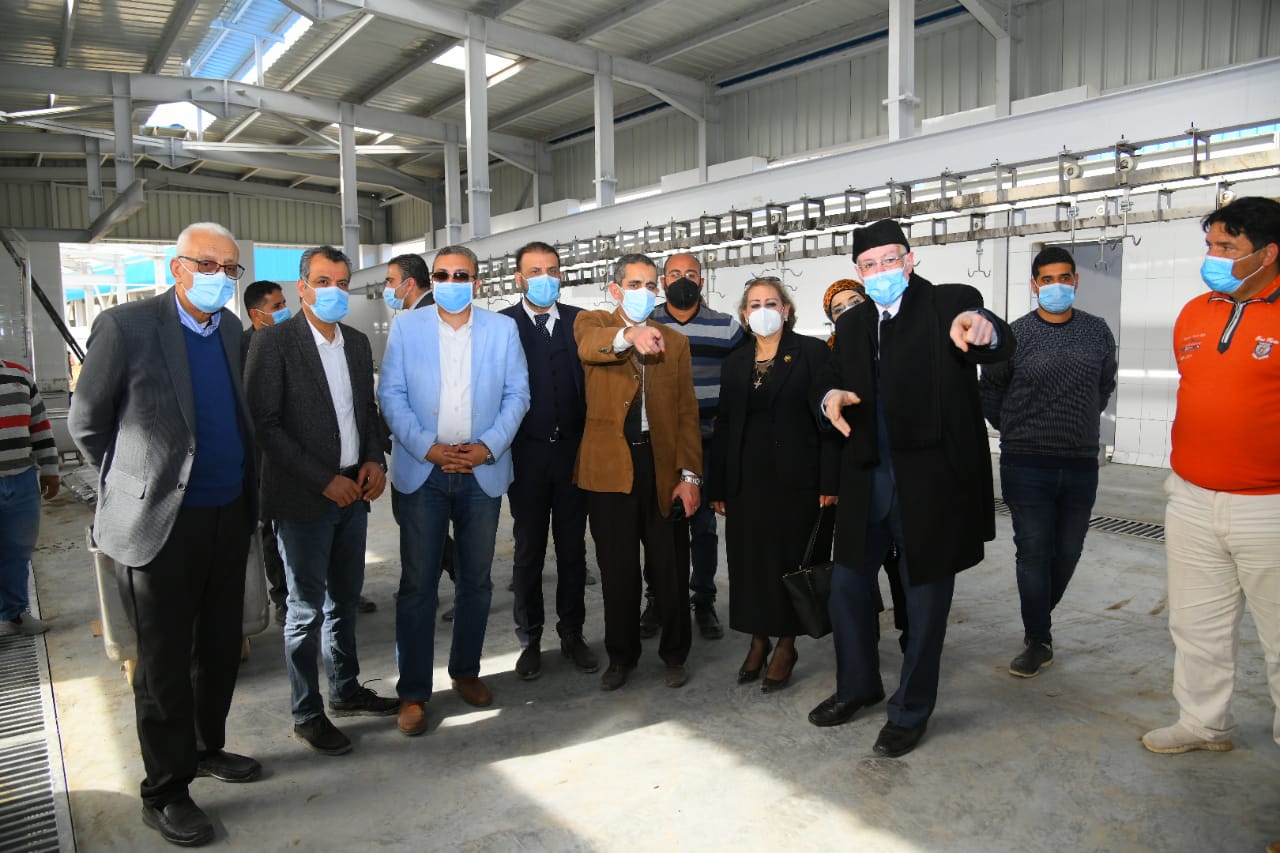 محافظ الغربية وأعضاء النواب والشيوخ يتفقدون مشروعات التنمية بطنطا-صور