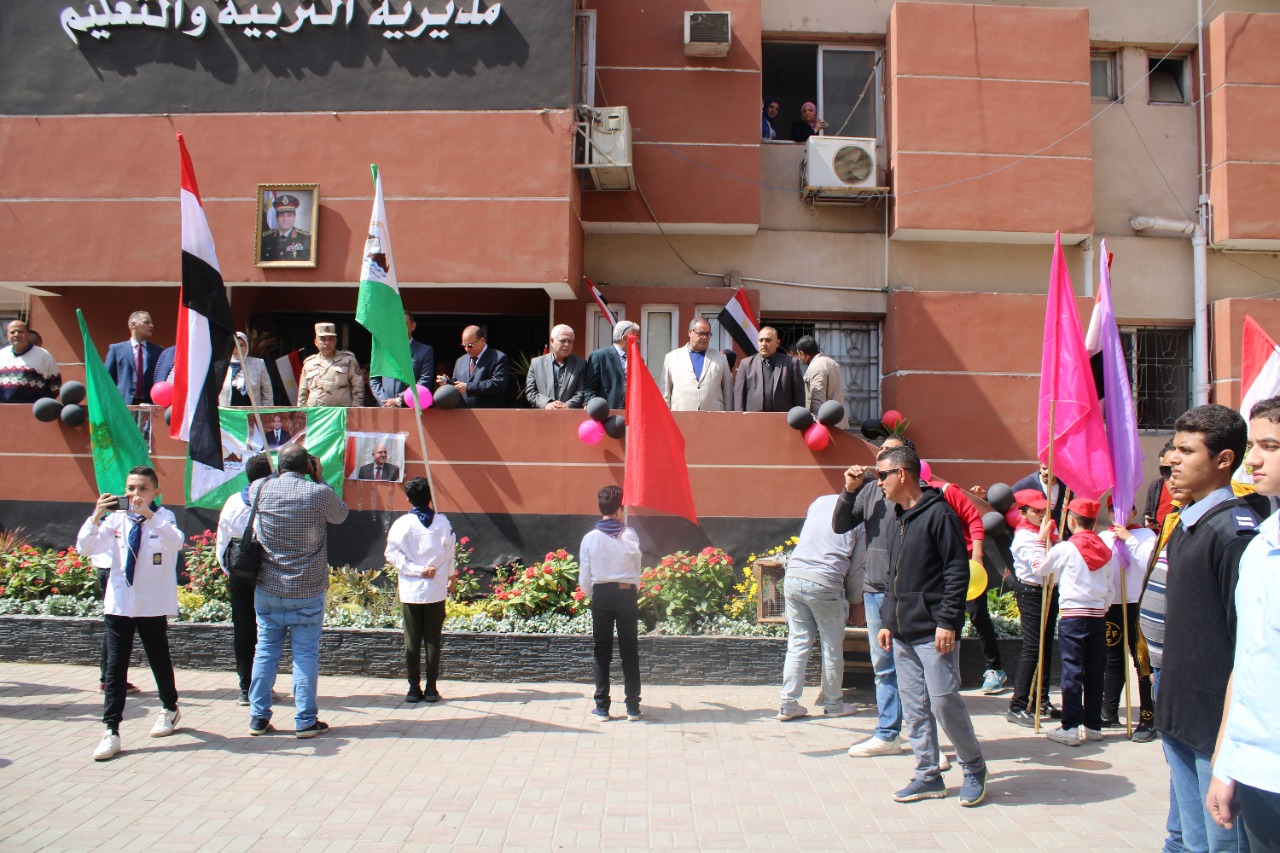 طلاب الجيزة احتفلوا بيوم الشهيد 