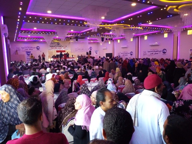 أكبر مؤتمر لتأييد التعديلات الدستورية بالجيزة 