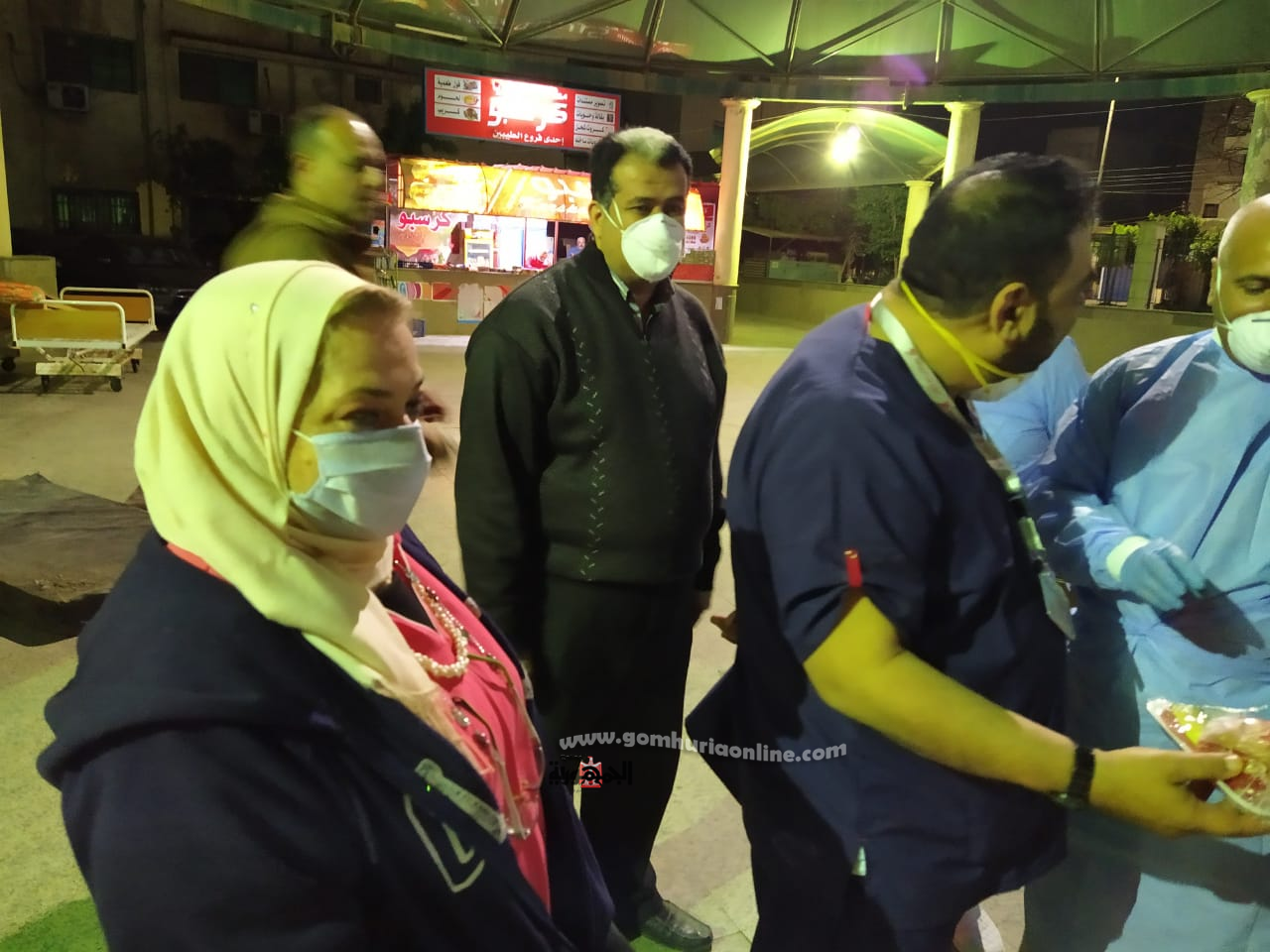 وكيل وزارة الصحة بالغربية يتفقد مستشفى الحجر الصحي بكفر الزيات