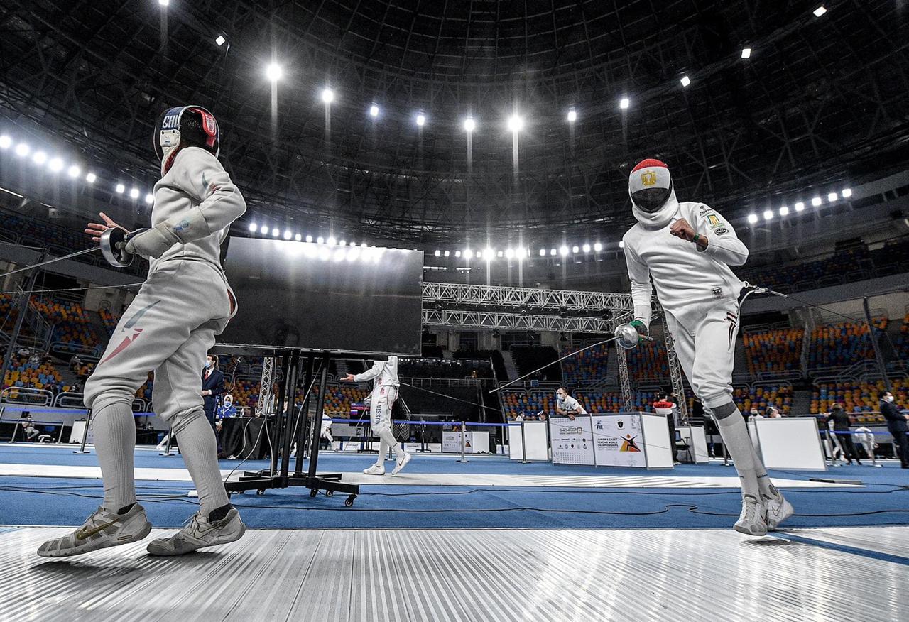 إنجاز تاريخي .. محمد السيد ومحمد ياسين يتأهلان لربع نهائي الفردي لسيف المبارزة ببطولة العالم للسلاح