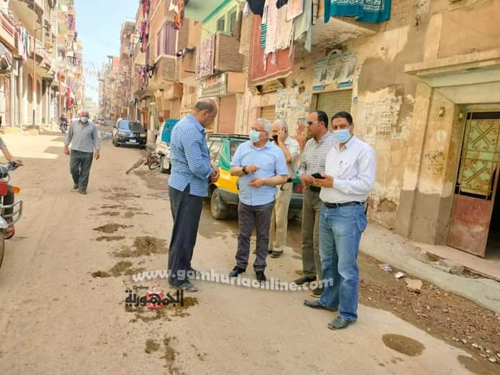 صالح يتفقد أعمال المياه والصرف الصحى فى قويسنا وشبين الكوم بالمنوفية .. صور