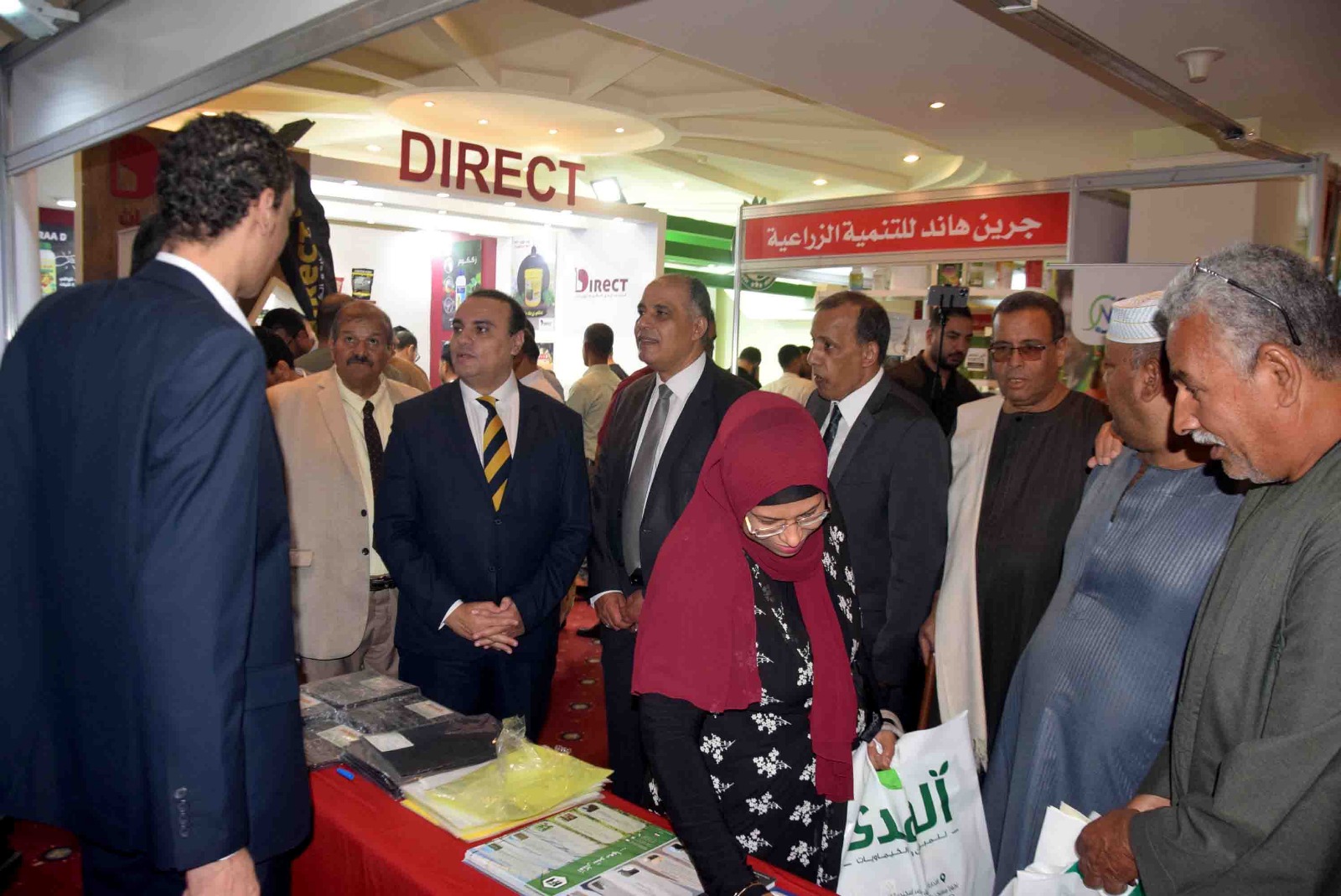 نائب محافظ الأقصر يفتتح الدورة ١٤ لمعرض الوادى للزراعات الحديثة