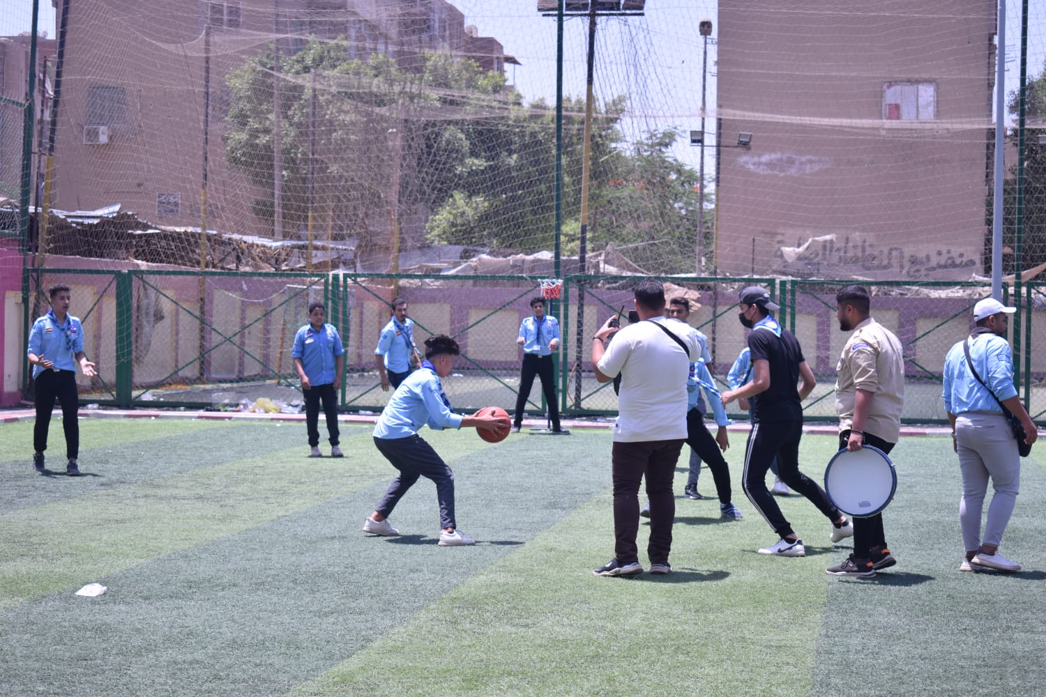 اختتام أنشطة خدمة مجتمعية للجوالة و الجوالات بالقليوبية من مركز شباب مساكن اسكو