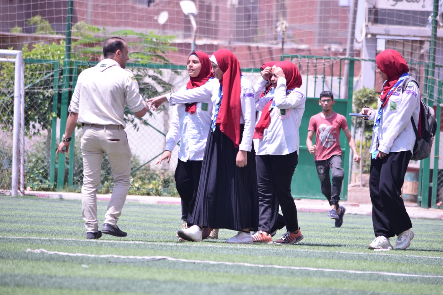 اختتام أنشطة خدمة مجتمعية للجوالة و الجوالات بالقليوبية من مركز شباب مساكن اسكو