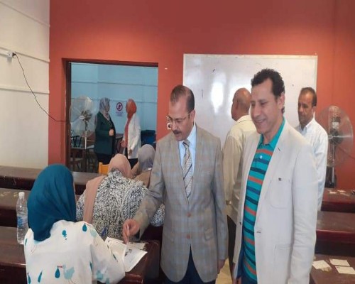 الدكتور السيد فوده نائب رئيس جامعة بنها لشئون خدمة المجتمع وتنمية البيئة 