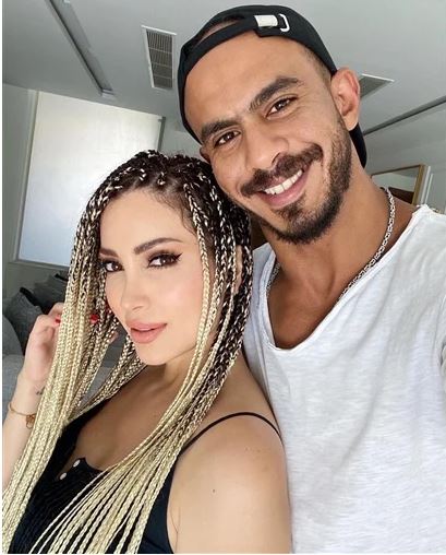 احدث ظهور لـ نسرين طافش مع زوجها .. صور