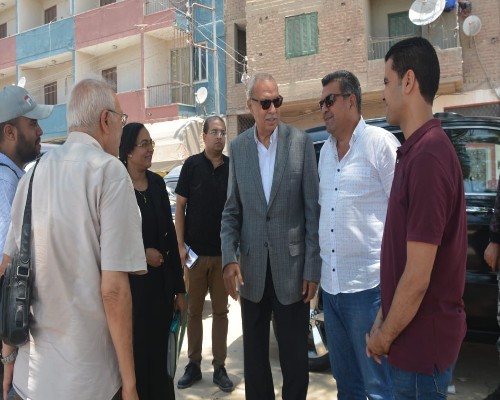 محافظ القليوبية يتفقد المشروعات الجاري تنفيذها ببنها وشبرا 