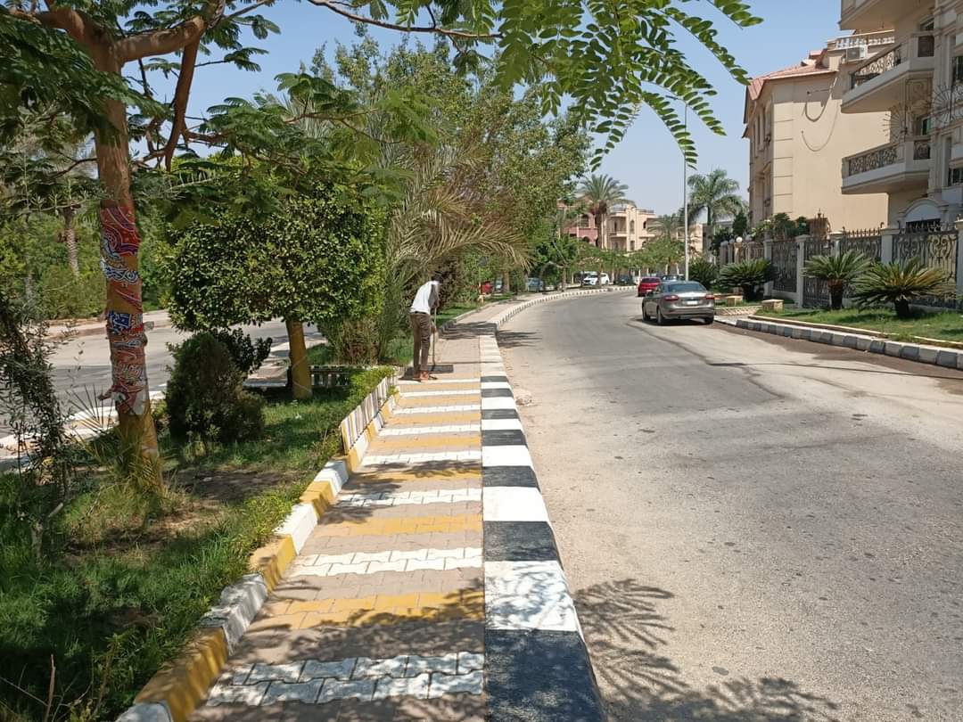 جهاز مدينة العبور يشن حملة مكبرة يومية بكافة احياء المدينة