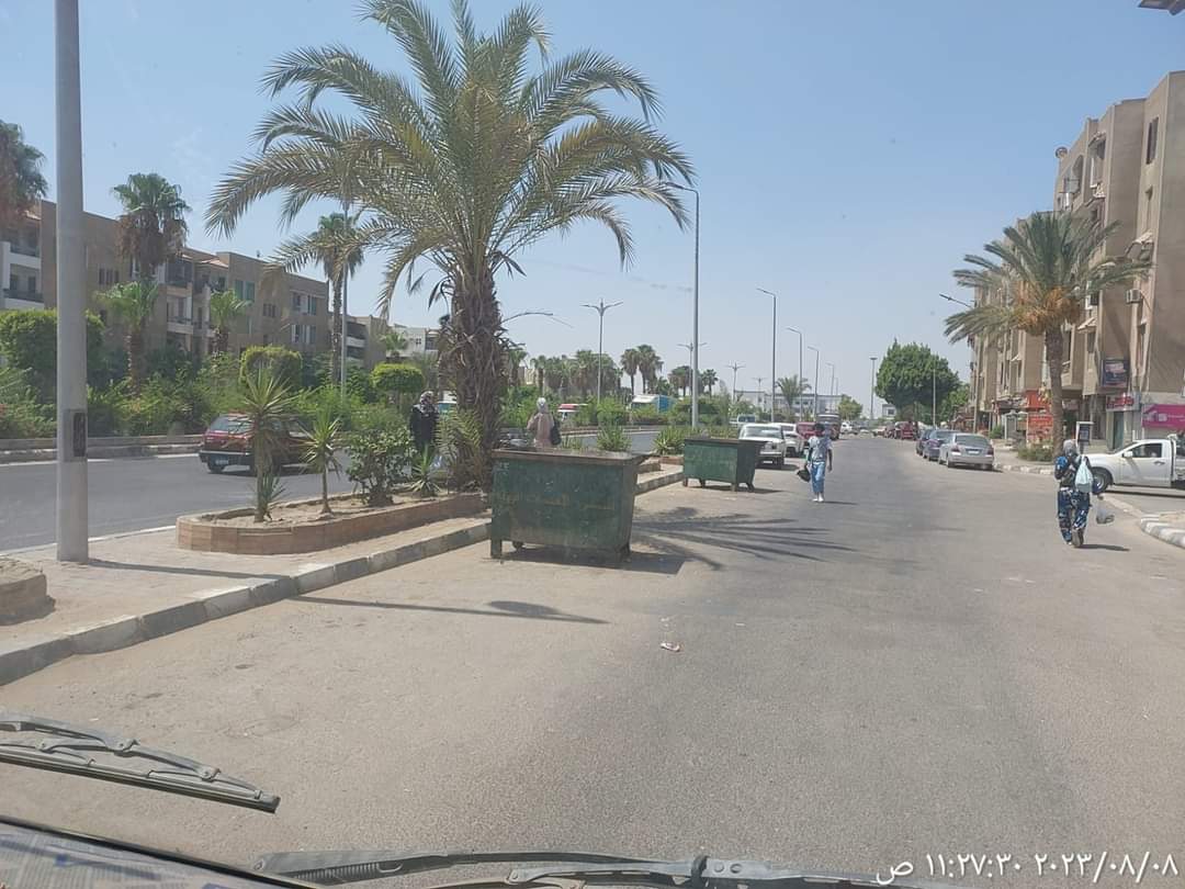 جهاز مدينة العبور يشن حملة مكبرة يومية بكافة احياء المدينة