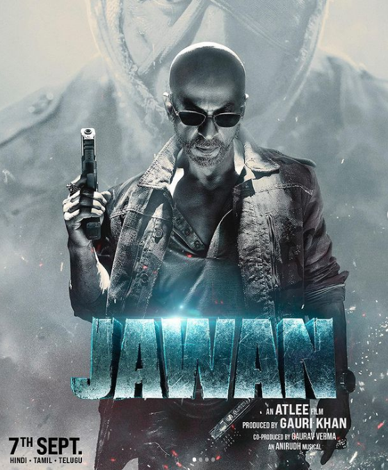 شاروخان يحمس جمهوره لشخصيته الجديدة لفيلم Jawan