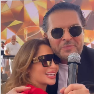 راغب علامة وزوجته 