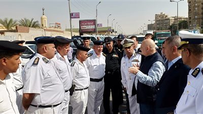 مدير أمن القاهرة يرفع شعار لا للعشوائيات ضمن حملات مكبرة لازالتها.. صور