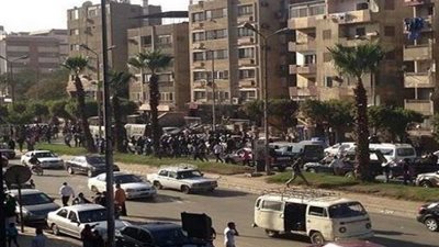 ترسا تستغيث من اشغالات المحليات علي المصرف المغطي