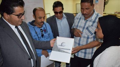 عقل تفقد مركز الموهوبين بطور سيناء