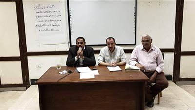 مناقشة خطة التطوير التكنولوجي بتعليم بنى سويف
