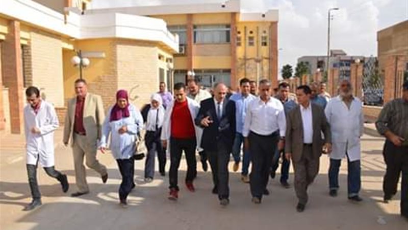 زيارة محافظ الاسماعيلية