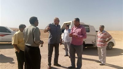 رئيس مركز الطود جنوب الأقصر يتفقد محطة معالجة الصرف الصحى