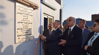 محافظ بني سويف : 6 مصانع جديدة بكوم أبوراضي الصناعية