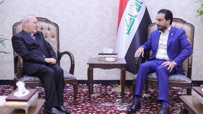 الحلبوسي يبحث مع الكاردينال لويس ساكو ملف المهجرين والتمثيل المسيحي في الحكومة