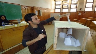 الفوز بالتزكية بانتخابات اتحاد الطلاب في 10 كليات بعين شمس