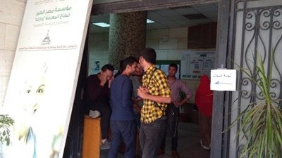 اقبال كثيف على الانتخابات الطلابية بتمريض عين شمس