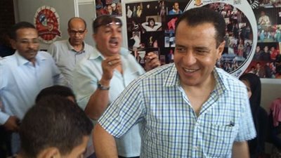 محروس امينا لاتحاد طلاب بكلية الحاسبات والمعلومات بجامعة أسيوط