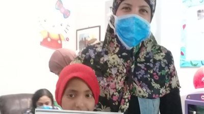 قصور الثقافة ترسم البسمة على وجوه أطفال مستشفى 57