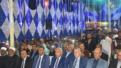 محافظ اسوان يشهد الاحتفال بذكرى المولد النبوى
