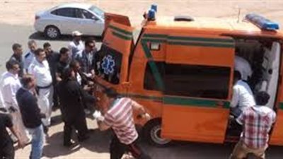 اصابة 8 أشخاص إثر حادث انقلاب ميكروباص بطريق إسكندرية الزراعى