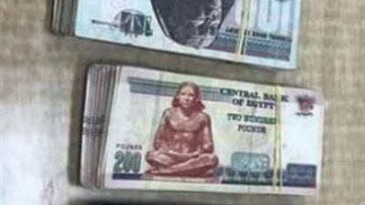 ضبط 17ألف جنيه مزورة بحوزة عامل بسوهاج