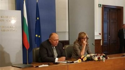وزير الخارجية يوقع اتفاق بإنشاء لجنة مشتركة للتعاون بين مصر وبلغاريا