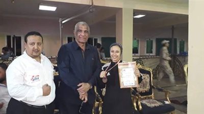 ابنة جنوب سيناء تحقق البرونزية للمرة الثانية على التوالى فى بطولة الجمهورية