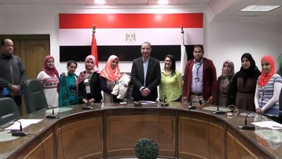 الانصاري يلتقي شباب الأثريين والمتحف القومي ولجنة السياحة بسوهاج