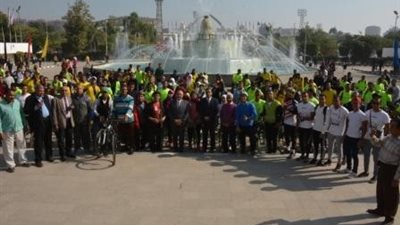 الجمال يطلق أول نشاط تجريبي لرابطة دراجى جامعة أسيوط