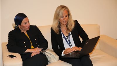 وزيرة البيئة تستعرض سبل حماية الدلافين بمصر