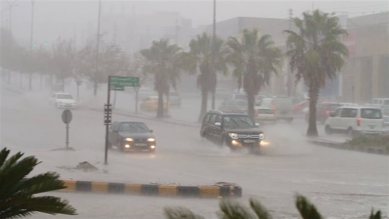 امطار غزيرة - ارشيفية