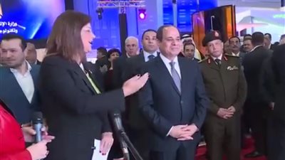 بالفيديو¨ المتحدث الرئاسى ينشر زيارة الرئيس للمعرض الدولي للاتصالات